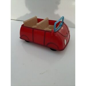 VTG Peppa Pig Jazwares Red Family Car Toy Vehicle 2003